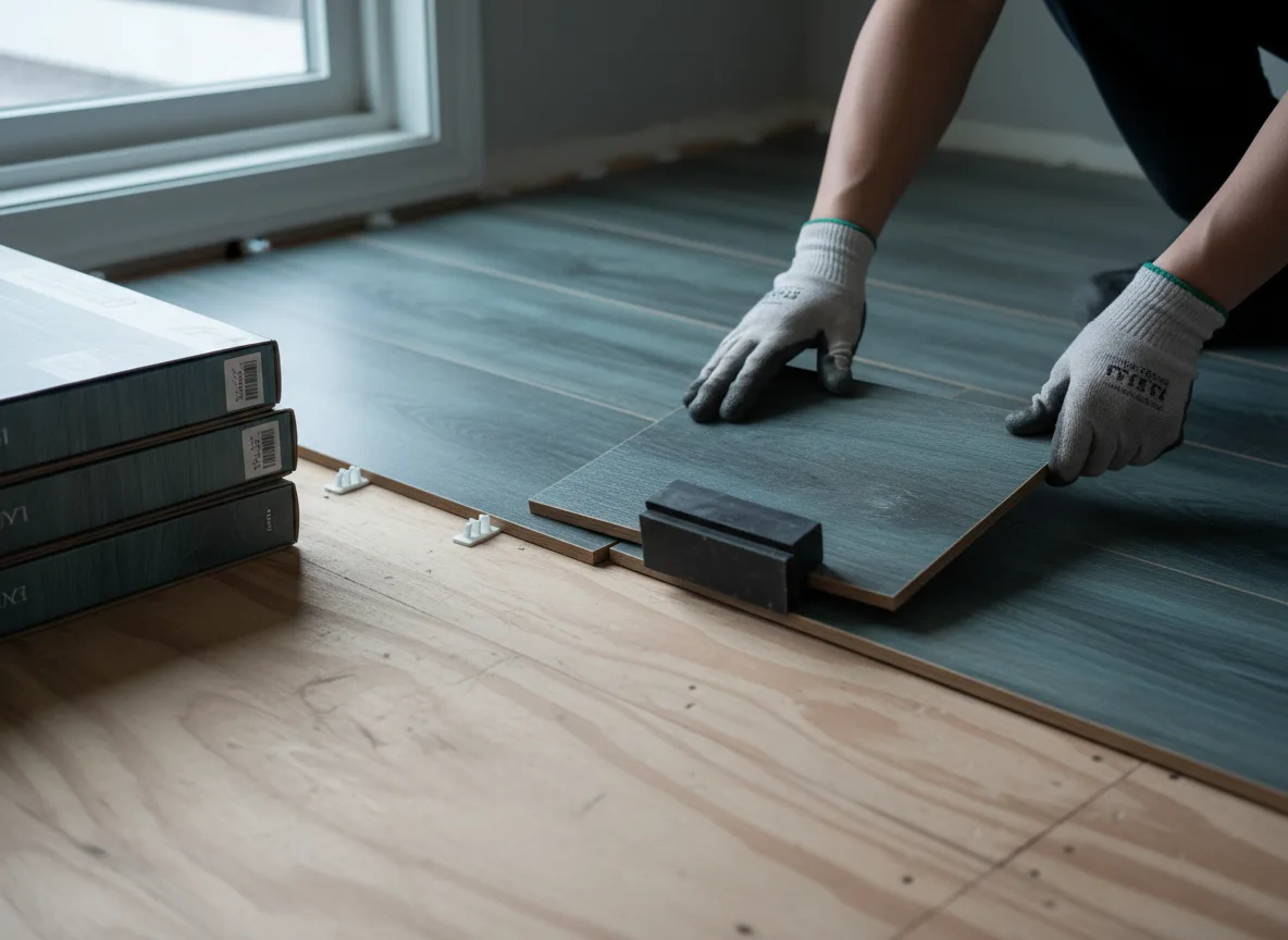 Luxury Vinyl Plank Installation company in South China, ME